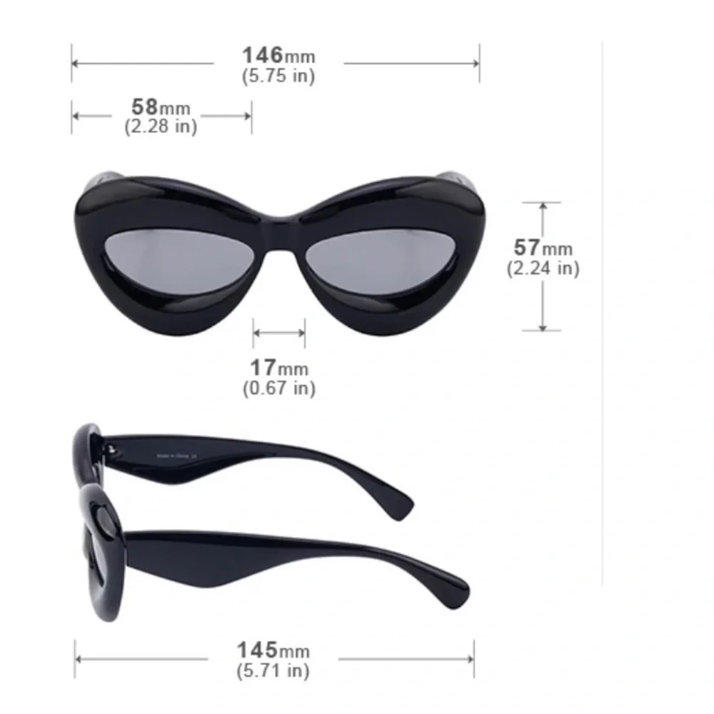 PINK CANDY COLOR CLEAR‎ LENSE WIDE CATEYE FRAME BLUE LIGHT BLOCKING GLASSES